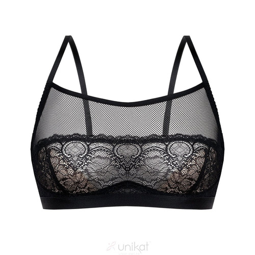 Biustonosz Shania Soft Unikat - czarny  