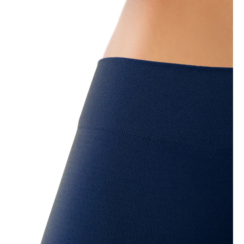 Legginsy Long bezszwowe kryjące długie Sesto Senso granatowy