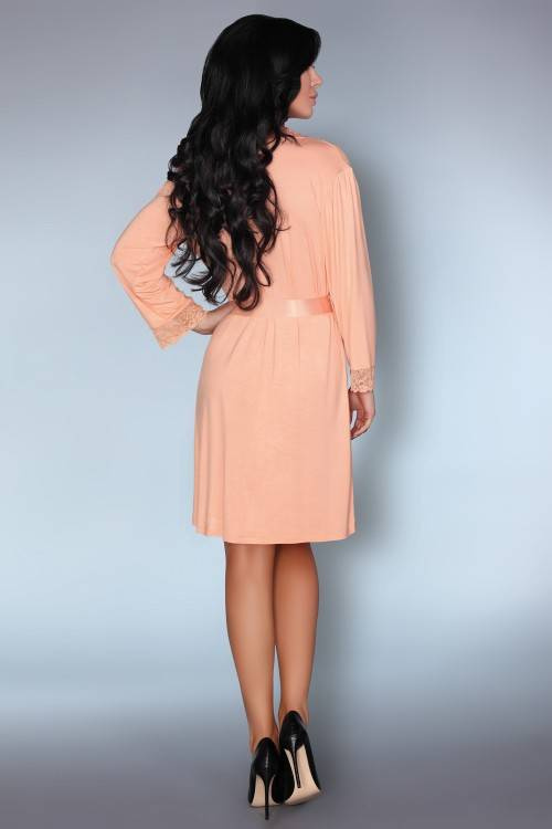 Szlafrok damski Natela LC 90381-1 Kore Peach Collection LivCo Corsetti