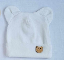 Czapka 3715Ecri Teddy Marija - ecru