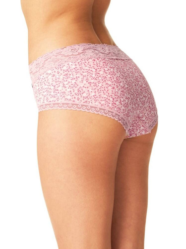 Figi damskie LPC 640 2-pak Key różowy brązowy