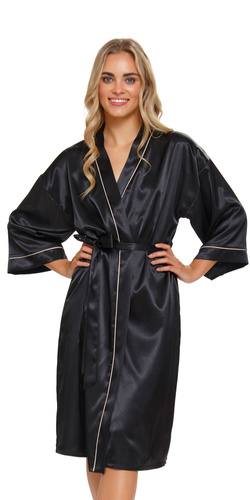 Szlafrok damski 5227 Doctor Nap - black