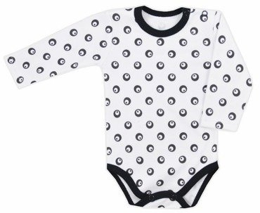 Body niemowlęce "LOVE BIRDS" Koala - białe