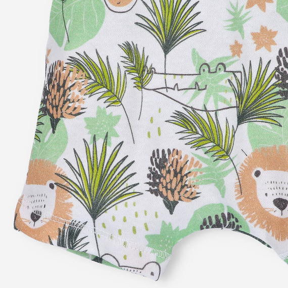 Szorty z bawełny organicznej Lion Nini