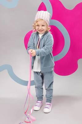 Rozpinana bluza Romantic Pinokio - niebieski