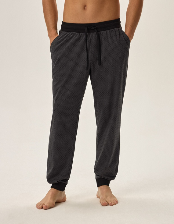 Spodnie piżamowe 42260 Harper Henderson czarny