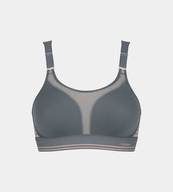 Triaction extreme lite Biustonosz sportowy bez fiszbin - grey