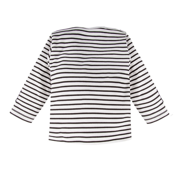 Kaftanik bawełniany Magic Eevi - białe paski