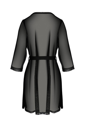 Szlafrok damski Diva Peignoir Casmir czarny 