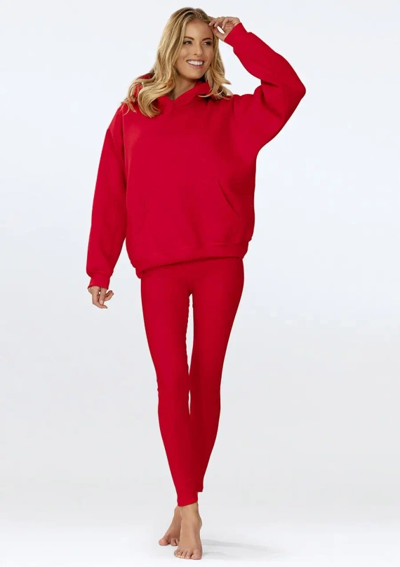 Komplet dresowy Oseye Dkaren - czerwony