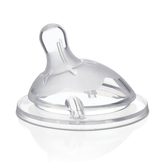 Smoczek Na Butelke NaturalFeeling Sil..0M+ Chicco