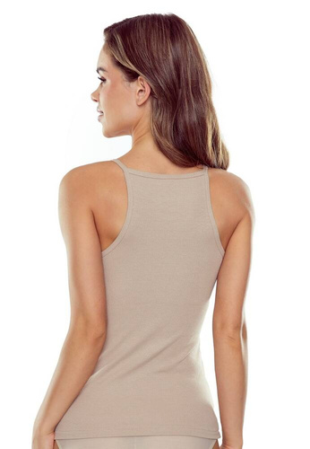 Lois Koszulka Damska wąskie ramiączko Eldar-cappucino
