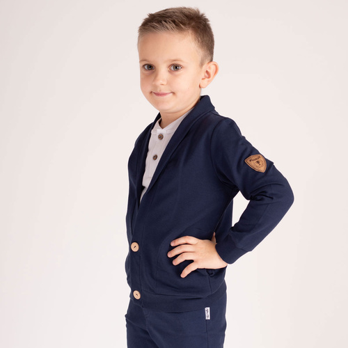 169553 Mix Bluza dresowa Nicol - granatowy