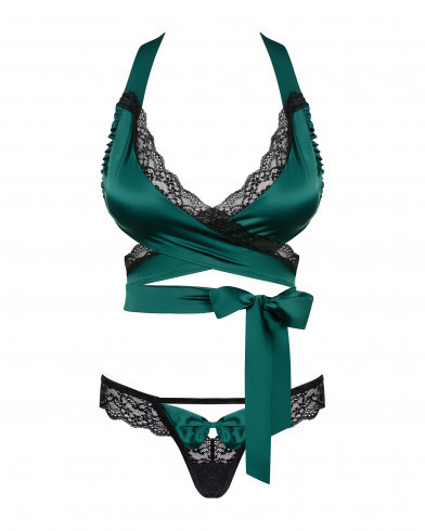 Komplet Sensuelia Obsessive zielony