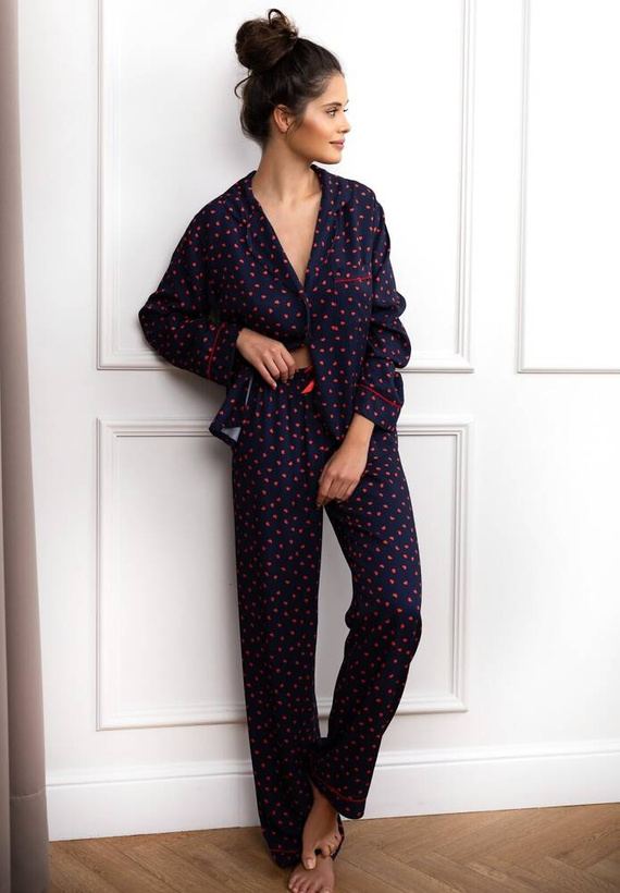 Piżama damska Sophia Sensis -granatowy