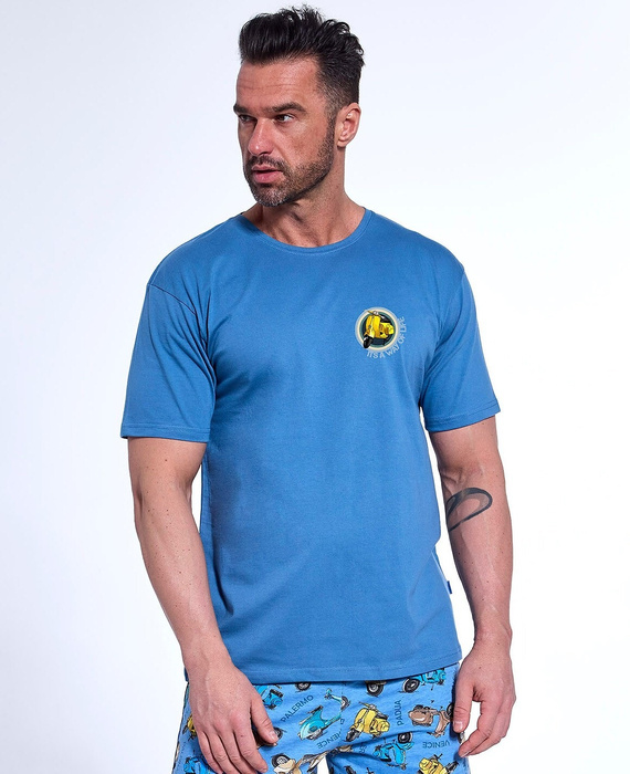 Piżama męska 326/172 Cornette niebieski