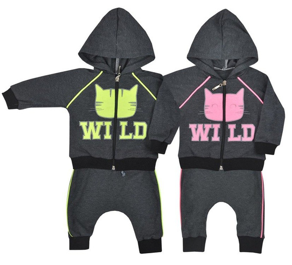 Dres niemowlęcy " WILD" Koala - różowy