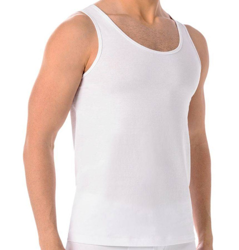 Teyli Podkoszulek Męski Bawełniany Eli - biały 