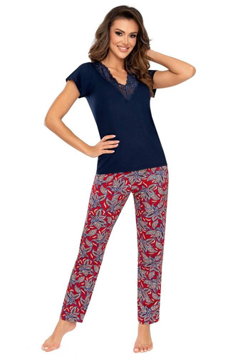 Piżama Damska Rita Donna -granatowy