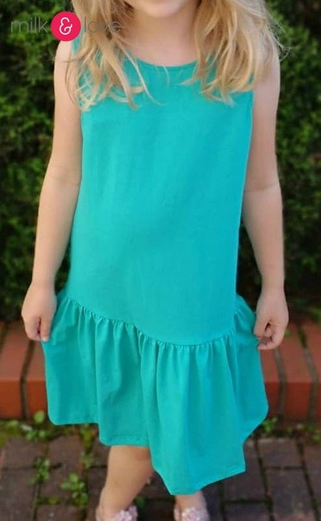 Sukienka Córka Summer Milk&Love seledynowa