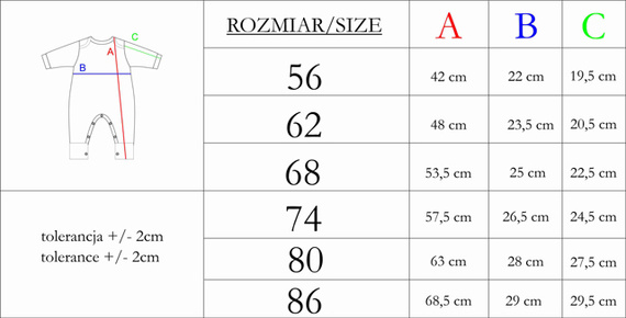 Pajacyk niemowlęcy 214032 Muki Nicol