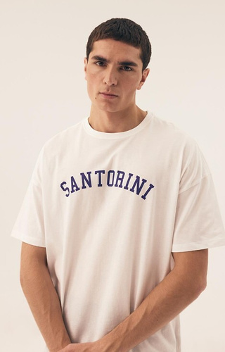 Piżama Męska 43173 Santorini Henderson -white