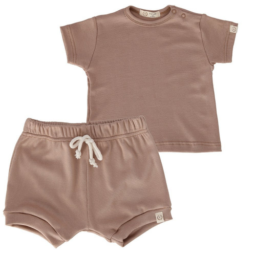 Komplet koszulka + spodenki Yosoy beżowy