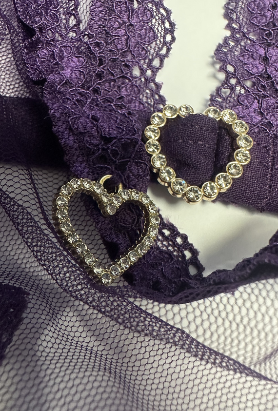 Komplet bielizny Belissana Violet Passion fioletowy – kobieca elegancja i styl