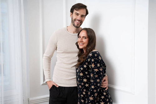 Koszula nocna damska Laponia Italian Fashion - druk  