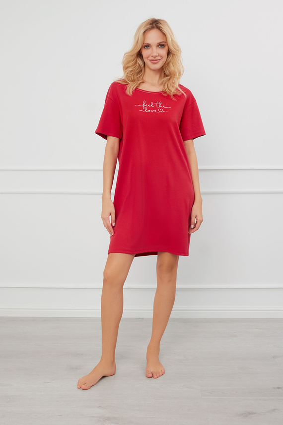 Koszula nocna z krótkim rękawem Evora Italian Fashion