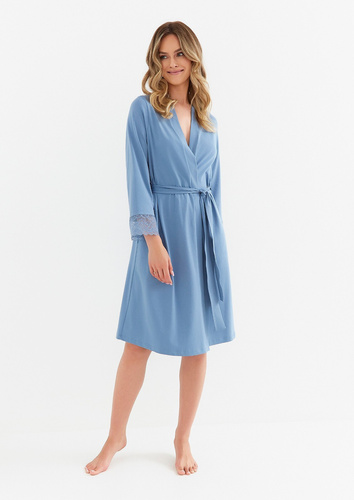 Szlafrok damski 402 Cana - denim