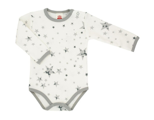 Body  z długim rękawem "STARS & TEDDY" Makoma gwiazdki
