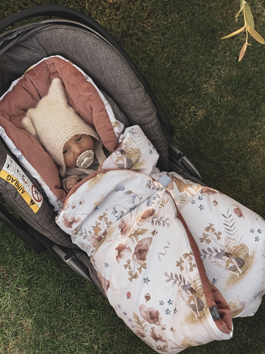 Kocyk do fotelika cotton Fairies Makaszka