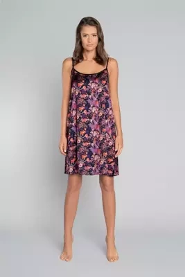 Koszula damska, wąskie ramiączko Tibesti Italia Fashion - druk