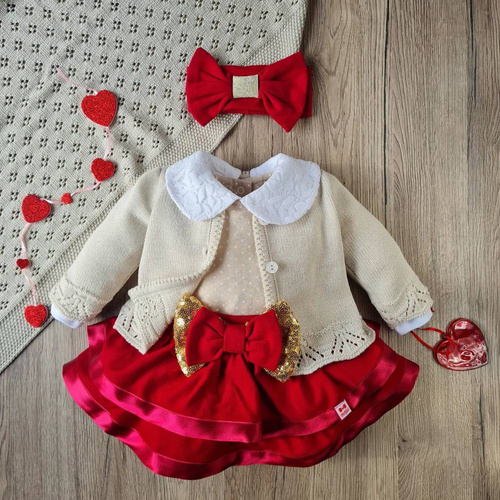 Sweterek ażurowy BSW/026 Marija - beżowy