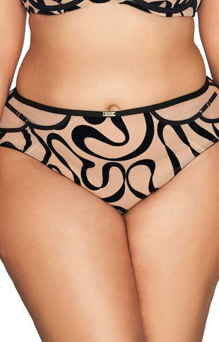 2124/B Figi damskie brazyliany Ava beige