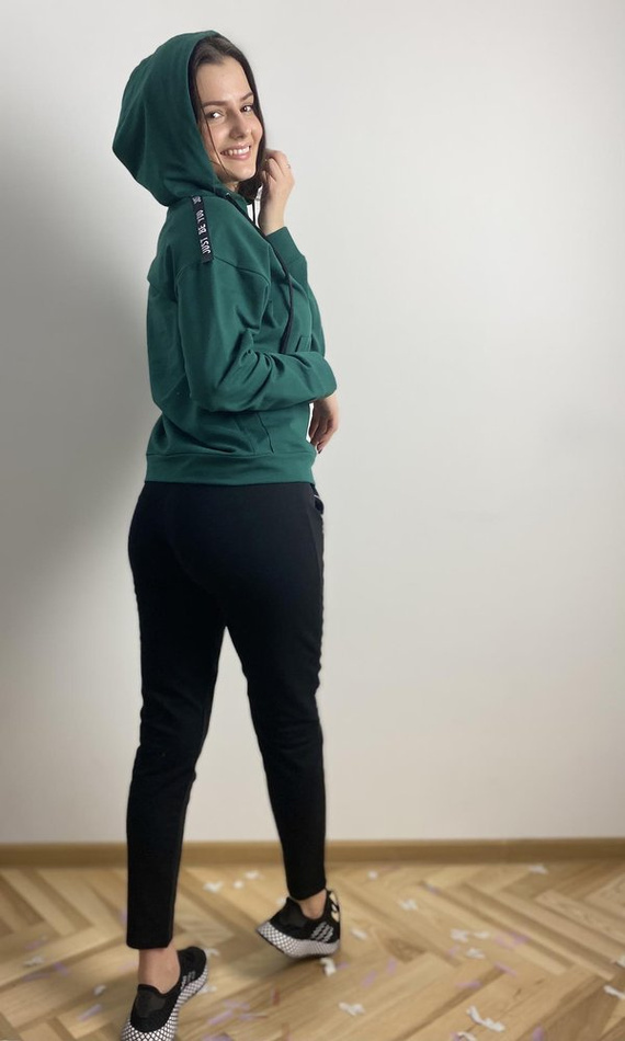 Komplet dresowy 496 Just Forex - zielony