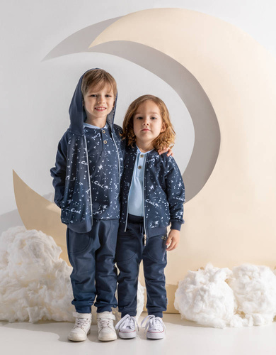 Bluza dresowa z kapturem 185273 Maks Nicol 