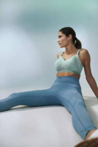 Leggings legginsy damskie Cardio RTW High-Rise Triumph niebieski