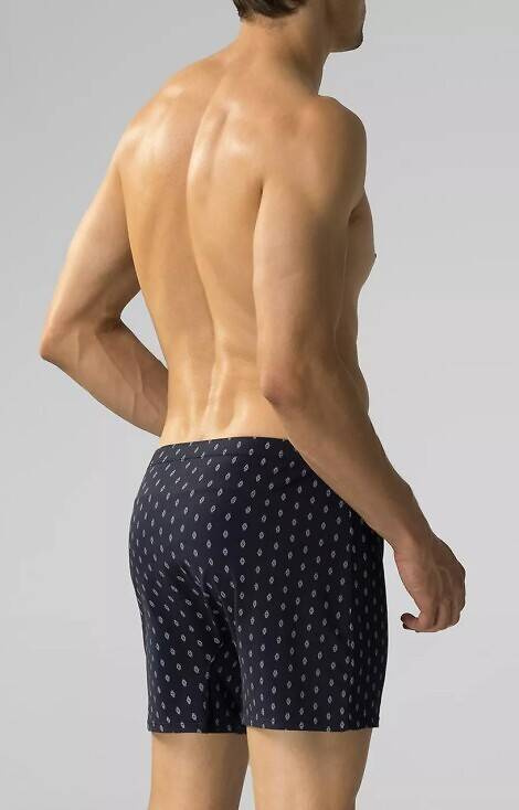 Bokserki męskie 2MBX-057 A'2 Atlantic -granatowy - szary