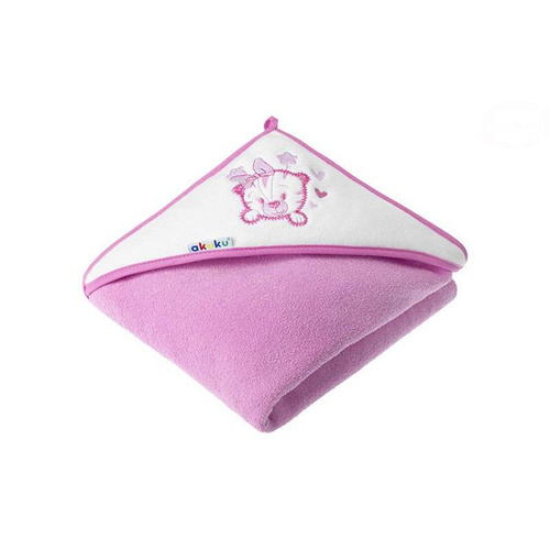 Niemowlęce okrycie kąpielowe Panda Akuku grafitowy 