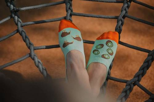 Balerinki/Mokasynki Męskie/Damskie Kiwi Spox Sox multicolor