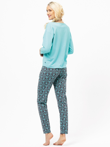 Piżama Damska LNS 972 Key turkusowy