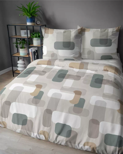 Pościel Satin Stories Detexpol 5487 A | Miękka bawełna satynowa, elegancki zestaw prezentowy