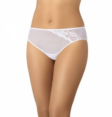 Figi damskie siateczkowe Susie Teyli - biały