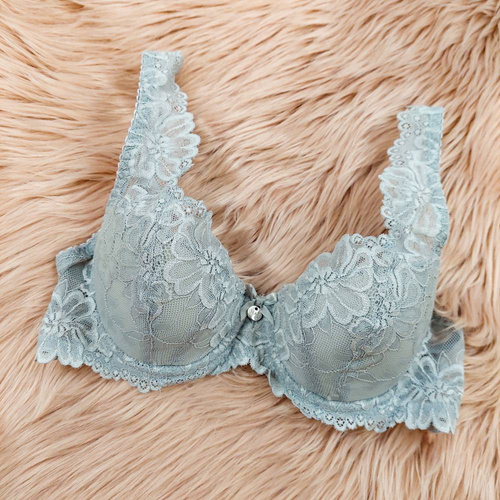  Biustonosz Usztywniany M-053/22 Carmela Mat topaz niebieski