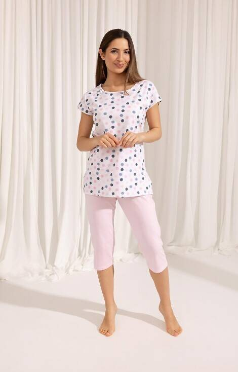 Piżama Damska 690 Regina ecru