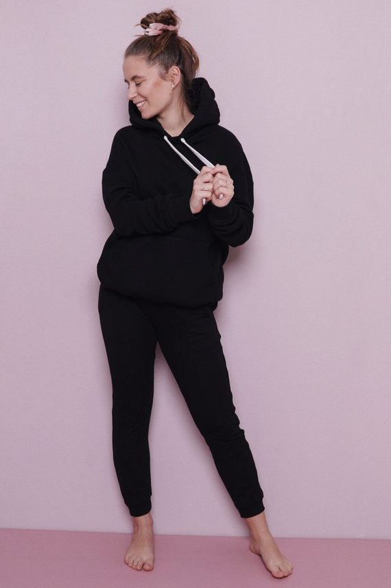 Bluza z kapturem MI° hoodie Misimi - granat