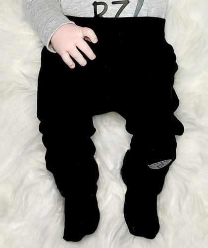 Spodnie niemowlęce "Julek" Bambarillo melanż