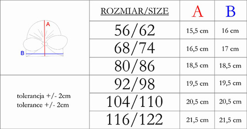 Czapeczka turban 169068 Nicol